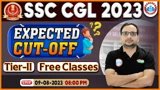 SSC CGL 2023 Cut Off | SSC CGL Tier -2 Free Classes, CGL 2023 Expected Cut Off By Ankit Sir