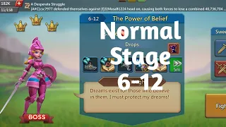 Lords mobile normal stage 6-12 |The power of belief normal stage 6-12