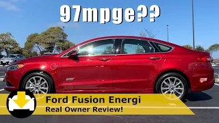 Ford Fusion Energi Owner Review: Does it really get 97mpge? & more…