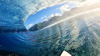 Raw POV Surfing Perfect Teahupo'o