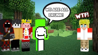 every dream smp member being drunk for 15 minutes straight