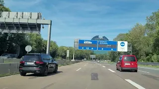 Driving in Germany | from Bad Homburg to Frankfurt City | #vlog #travel #viral