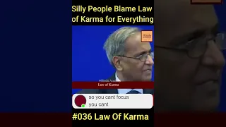 Silly People Blame Law of Karma for Everything #karma #hinduism #shorts