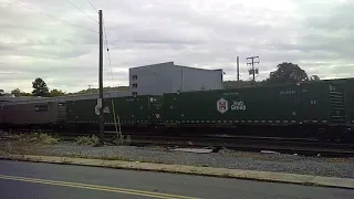 NS 1181 leads an intermodal train in Fleetwood, PA (29G)