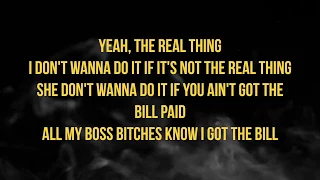 Tory Lanez Real Thing ft Future (Lyrics)