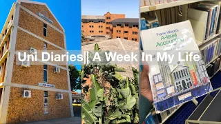 Uni Diaries:Ep1| a week in my life|tests preparations|attending lectures|lots of studying and more