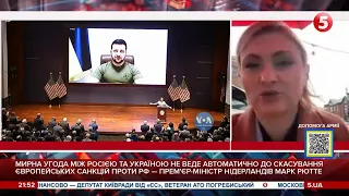 Літаки, важке озброєння, санкції, фінансова підтримка: Євгенія Кравчук про мету візиту до США