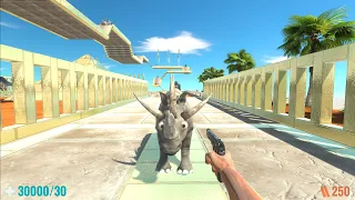 FPS Avatar with all weapons in ancient Egypt - Animal Revolt Battle Simulator