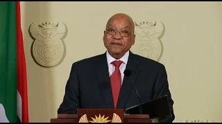 President Jacob Zuma's response to the Constitutional Court judgement on his Nkandla residence