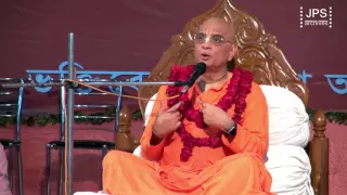 20160928 H.H. Bhakti Charu Swami gives a Bengali talk at the JSSS meeting.