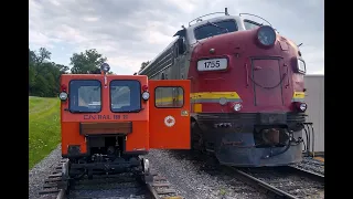 Speeder SBV South Branch Valley Railroad day 2