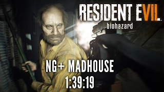 Resident Evil 7 | NG+ Madhouse Speedrun in 1:39:19 [Personal Best]