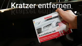 Kratzer am Auto kinderleicht entfernen - Sonax Kratzer Entferner Lack Set