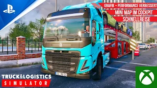 Ich werde eskortiert 😳👍 DAS ist das Dezember Update | Schnellreise in Truck and Logistics Simulator