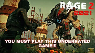 Rage 2 In 2021 You Must Play This Underrated Game!!! [4K 60FPS]