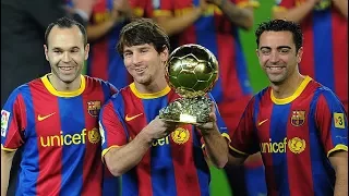 Что творили Месси, Хави и Иньеста, когда играли вместе / The best of Xavi, Messi & Iniesta