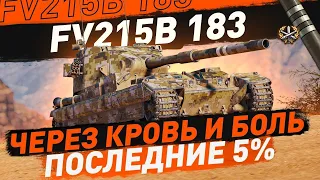 ⭐ WOT⭐Мир Танков✨Три отметки на FV215B (183)  ✨