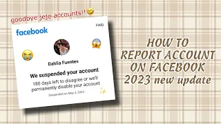 how to report old facebook account 2023 new update