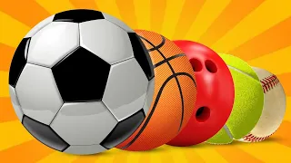 Learn Sport Balls Names And Sounds In English For All #Sportballs,  #Sportsballs #english