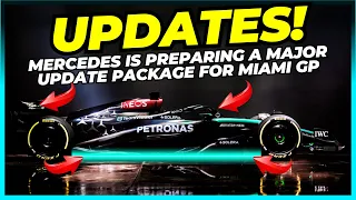 MERCEDES W15 WILL HAVE MANY CHANGES FOR THE MIAMI GP - FORMULA 1