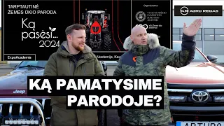 Su Artūru apžvalga pasiruošimo parodai ,,Ką pasėsi… 2024”