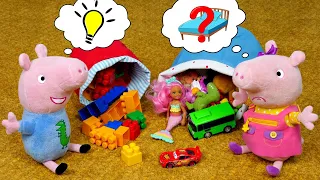 Куда Джордж спрятал игрушки? Смешные видео для детей Свинка Пеппа