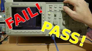 Hacking a Tektronix Oscilloscope to1GHz!