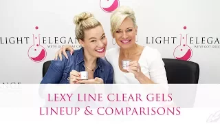 Lexy Line Clear Gels :: Lineup & Comparisons