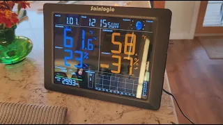 Sainlogic Weather Station For Greenhouse, Garage or Shop!