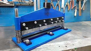 Сегментный листогиб ИЗ АВТОМОБИЛЬНЫХ ЗАПЧАСТЕЙ и листового металла Cool idea Segment bending machine