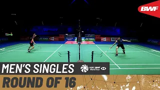 YONEX All England Open 2022 | Brian Yang (CAN) vs Lee Zii Jia (MAS) [6] | Round of 16