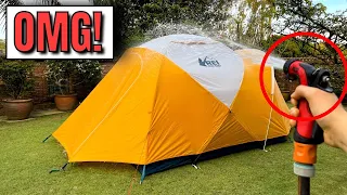 [RAIN TEST] REI Base Camp 6-Person Tent