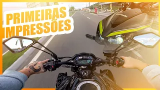 PRIMEIRA VEZ NA INSANA KAWASAKI Z1000 R-EDITION *Essa moto é BRUTA*