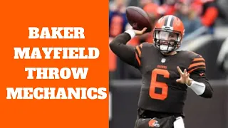 Baker Mayfield Throwing Mechanics Breakdown