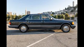 1989 Mercedes-Benz 560 SEL Walk-around Video