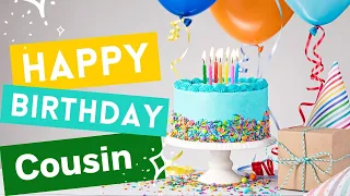 Happy Birthday Cousin Song:  Wish Cousin a happy birthday with this Birthday Song with message