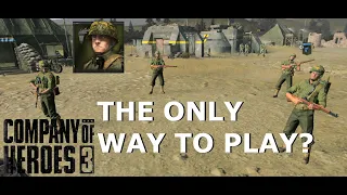 The ONLY Way to Play USF in Company of Heroes 3! | Company of Heroes 3 Pathfinder Open Build Order