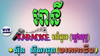 29.អានី-ភ្លេងសុទ្ធ ខារ៉ាអូខេ | Any | Karaoke Pleng Sot | BVB KHMER