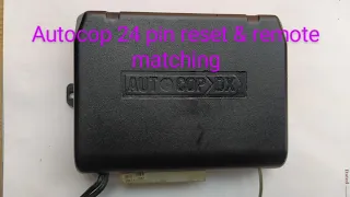 Auto cop 24 pin reset and remote programming AJAY