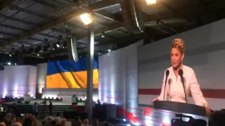 Тимошенко об оранжевой и революции достоинства