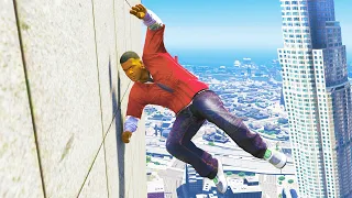 GTA 5 Funny/Crazy Jump Compilation #14 (GTA V Fails Funny Moments