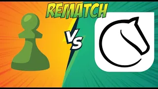 Chess.com Level 25 vs Lichess Level 8 Rematch