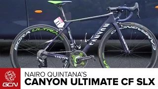 Nairo Quintana's Canyon Ultimate CF SLX | Tour De France 2016