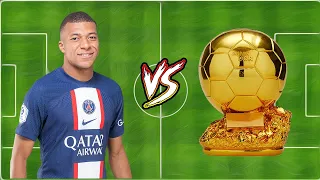 Mbappe VS Ballon d'Or Winners Cruyff Ronaldo Zidane Ronaldinho Messi Benzema KAKA R9