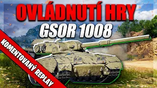 World of Tanks/ Komentovaný replay/ GSOR 1008 ▶️ Ovládnutí hry