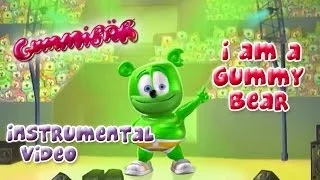 The Gummy Bear Song Instrumental With Lyrics - Gummibär The Gummy Bear