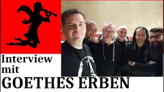 GOETHES ERBEN Interview im Bahnhof Langendreer, Bochum, 16. Februar 2024, by Nightshade TV