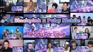BLACKPINK X PUBG MOBILE "Ready For Love" MV || Reaction Mashup
