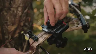 Red Dots for Bowhunting! NO PEEP, NO PINS, JUST CENTER THE DOT | Adjustable Red Dot sight system