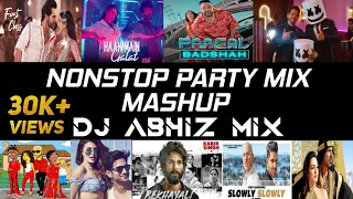 DJ ABHIZ - New Year 2021 Party Mix | Yearmix | Non Stop Bollywood, Punjabi, English Remix Songs